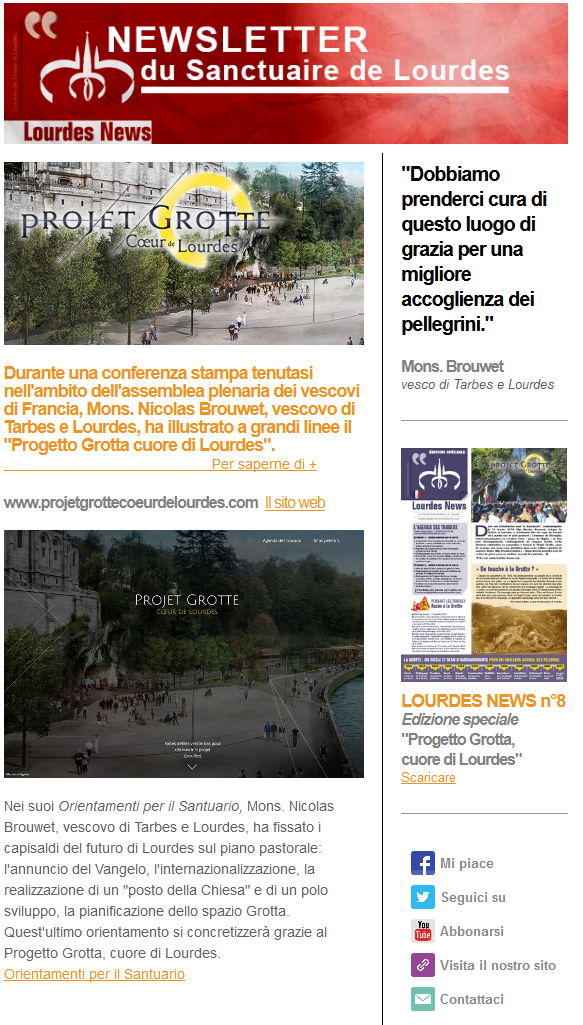 FireShot Screen Capture #021 - 'Progetto Grotta, cuore di Lourdes' - us2_campaign-archive_com__u=60d617ad77ed890f14154c3e9&id=3cc76fc01d