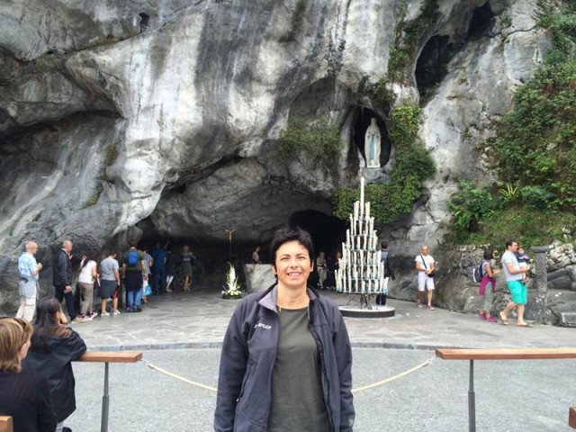 Chiara Amirante a Lourdes