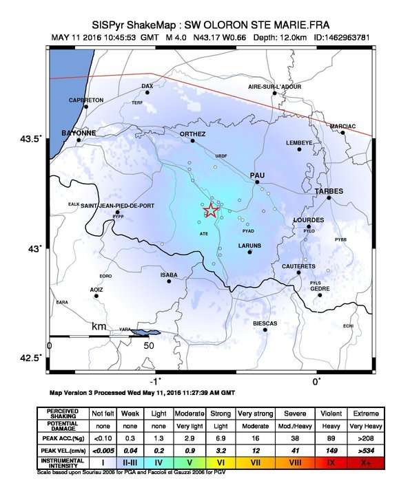 la-localisation-de-l-epicentre-du-seisme-de-magnitude-4-2-d-apres-le-systeme-d-information-sismique-des-pyrenees